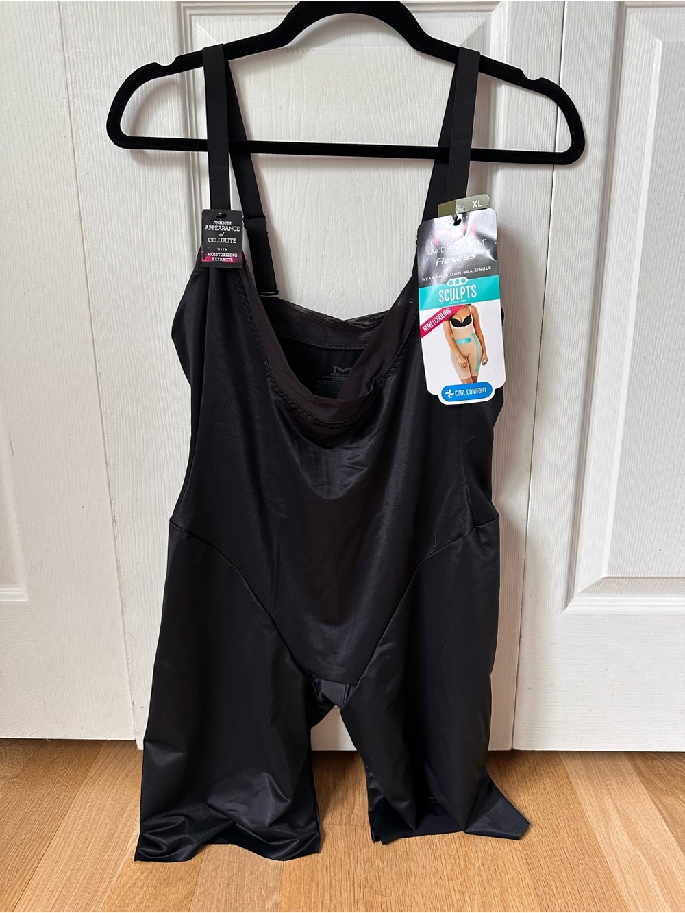 SPANX Sculpting High-Waist Black Shapewear Bodysuit